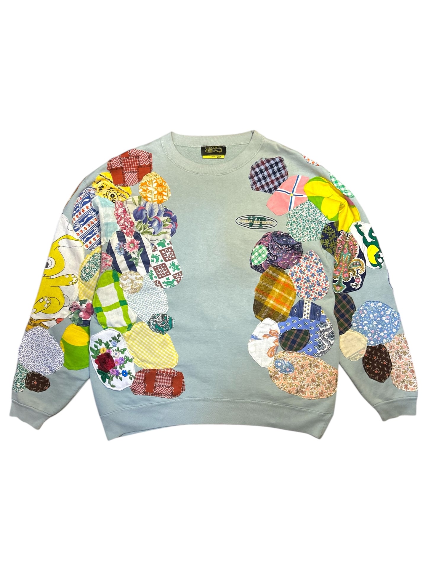 Patched up vintage Vermont sweater