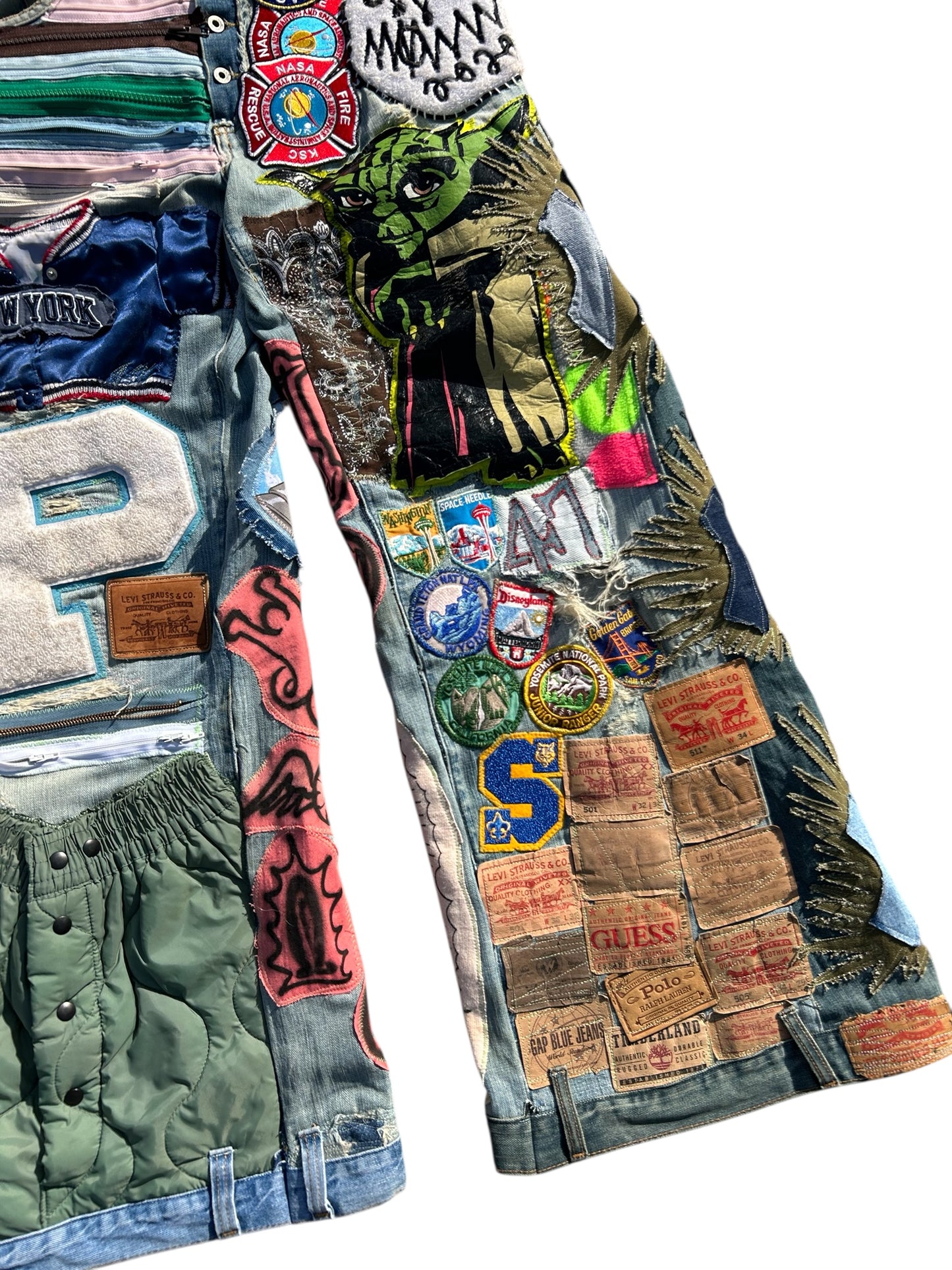 patched up crazy jeans 4