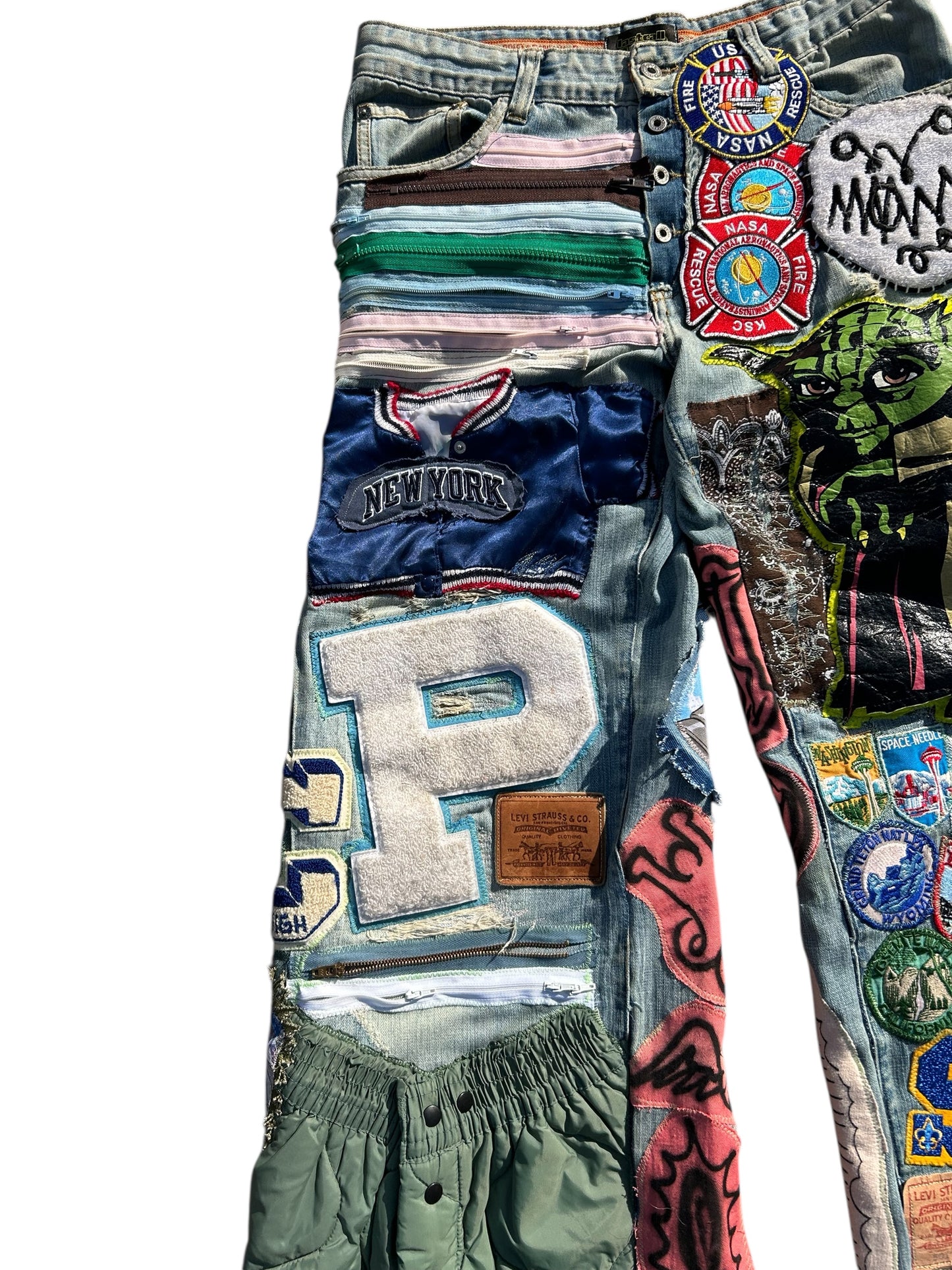 patched up crazy jeans 4