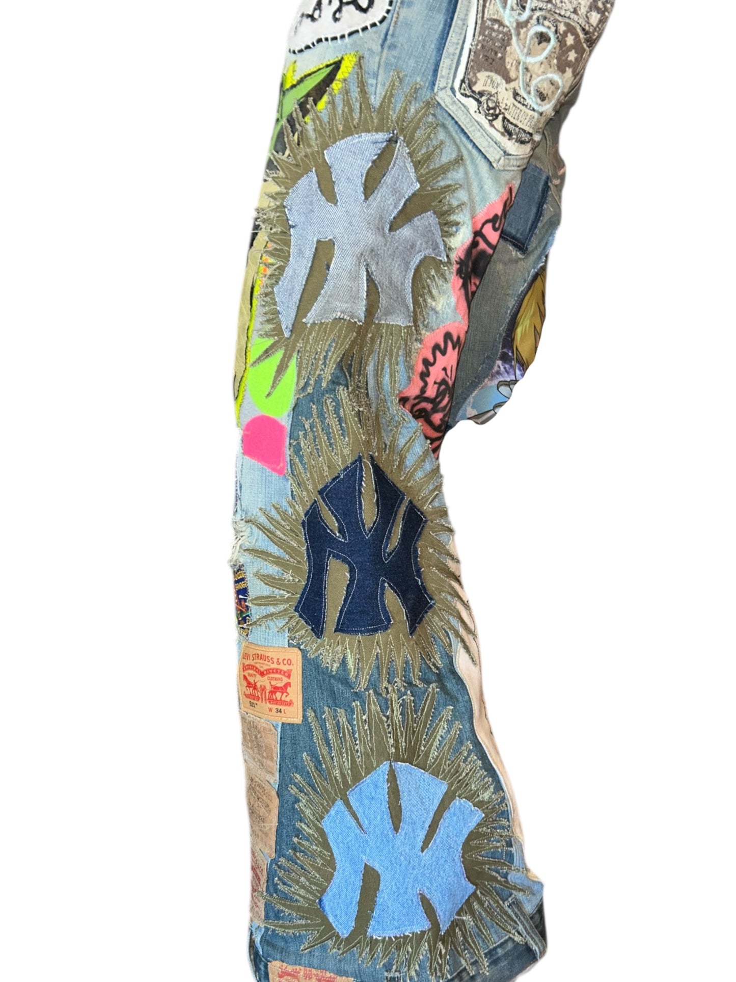 patched up crazy jeans 4