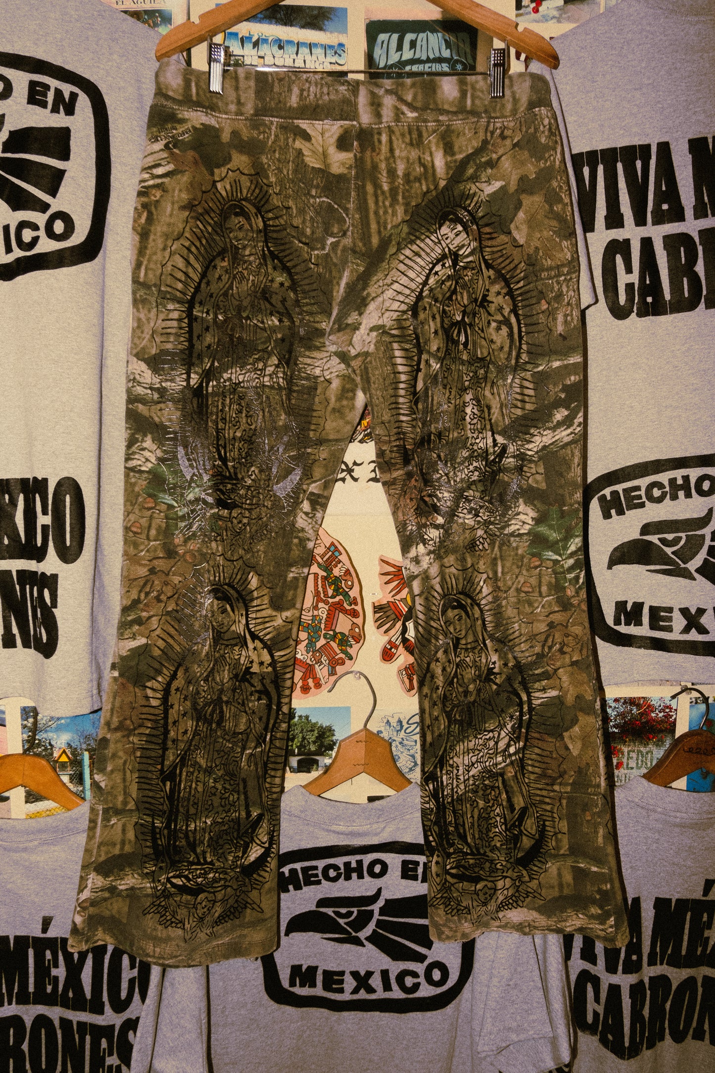 virgin mary camo sweatpants 1