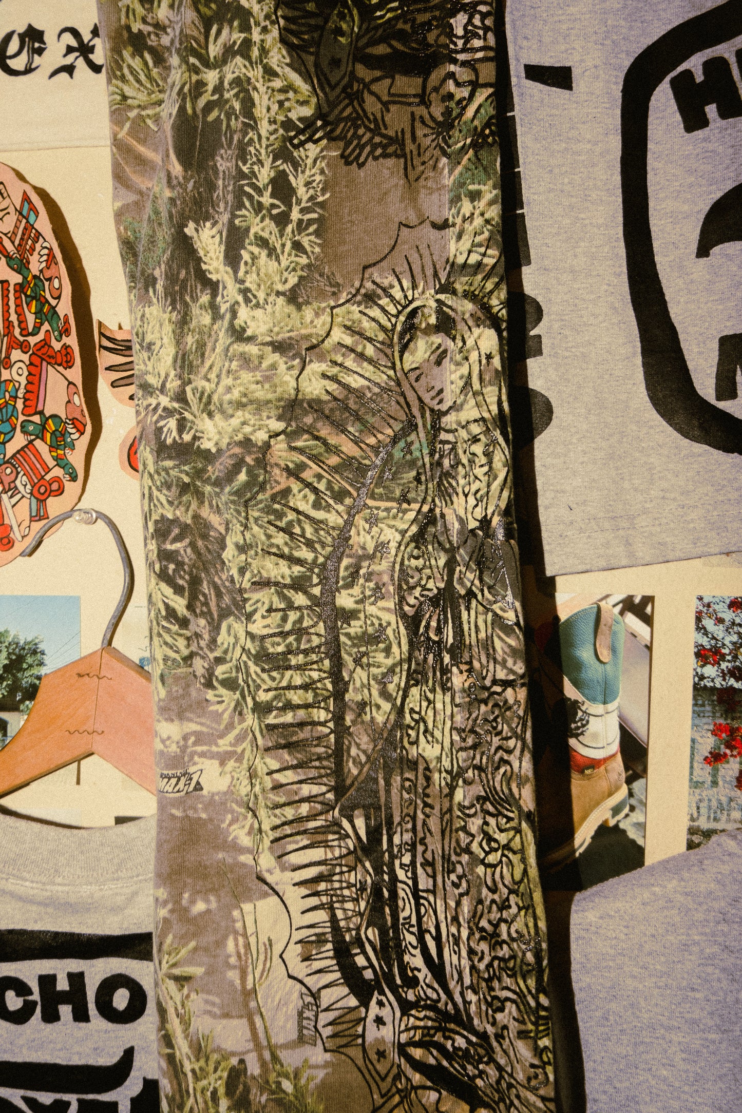 virgin mary camo sweatpants 2