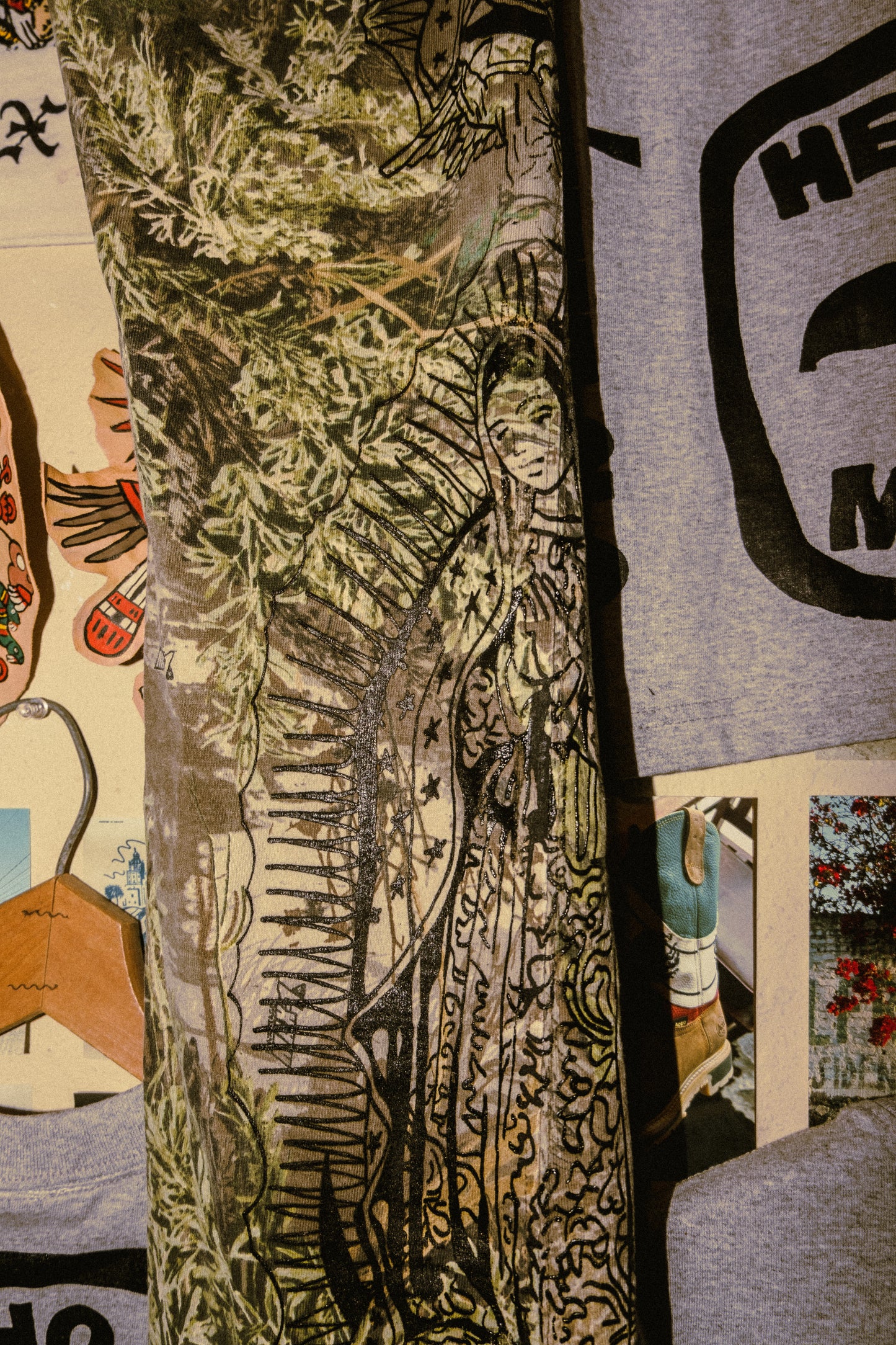 virgin mary camo sweatpants 2