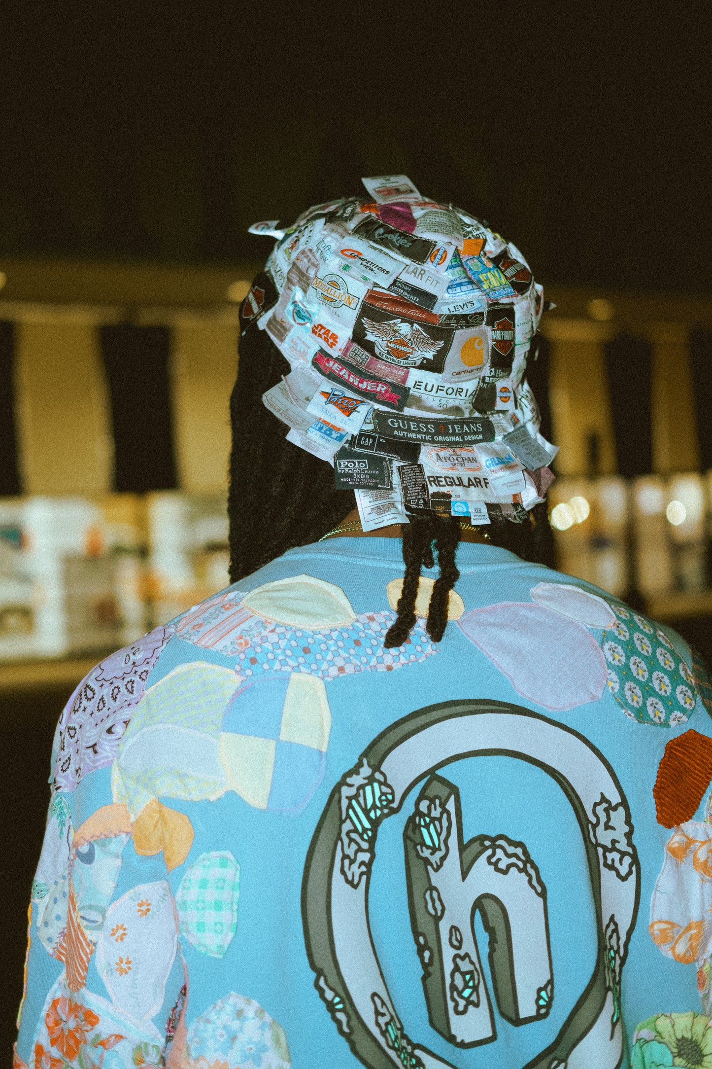 Patched up HIDDEN X DANIEL ARSHAM sweater