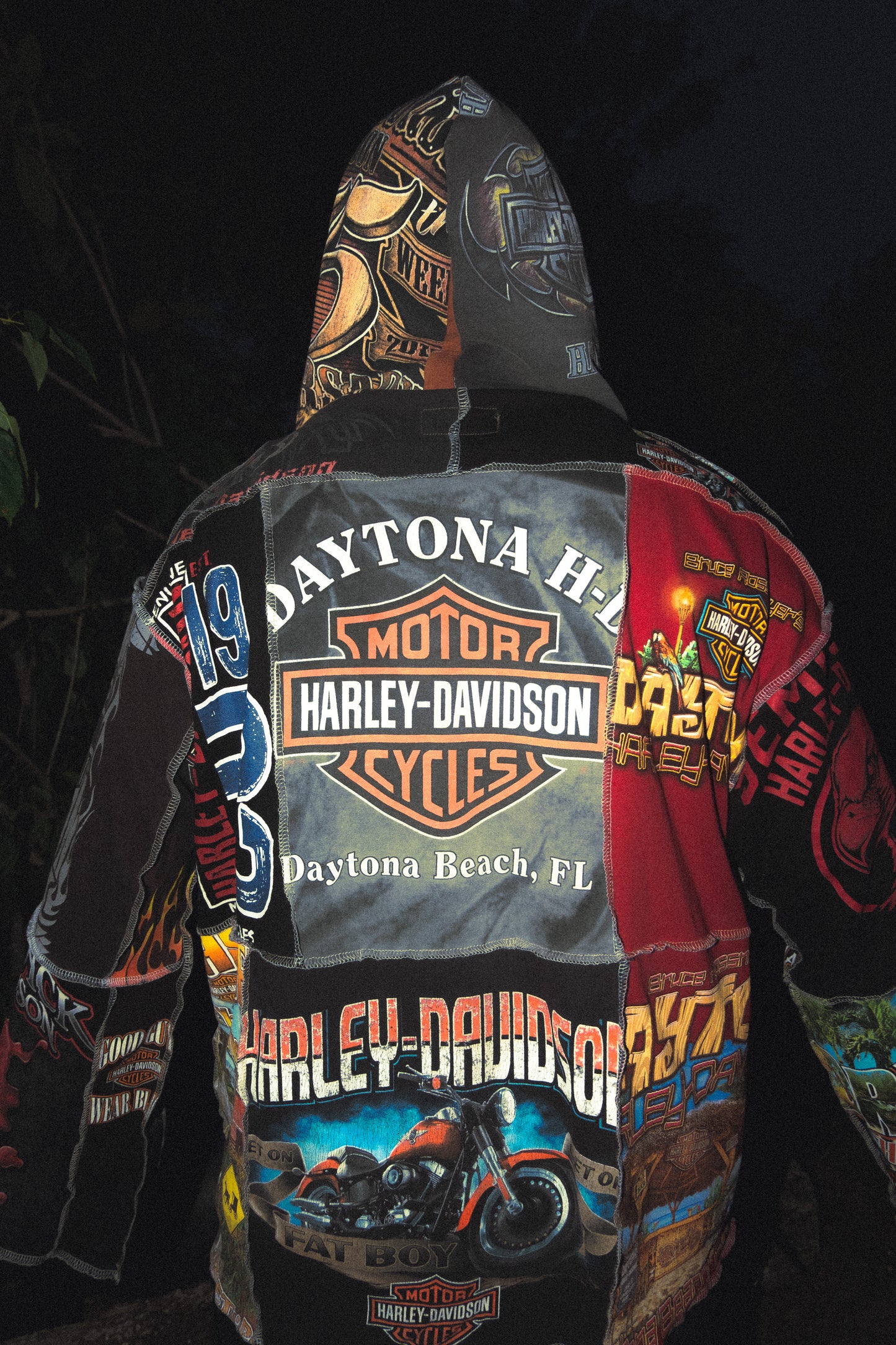 Harley Davidson multishirt hoodie