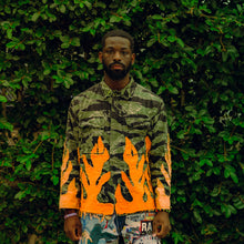 Load image into Gallery viewer, camo flame shirt 02