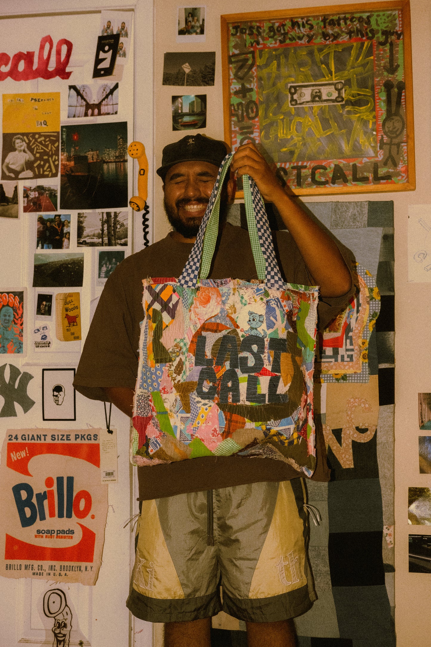 lastcall scrap tote bag