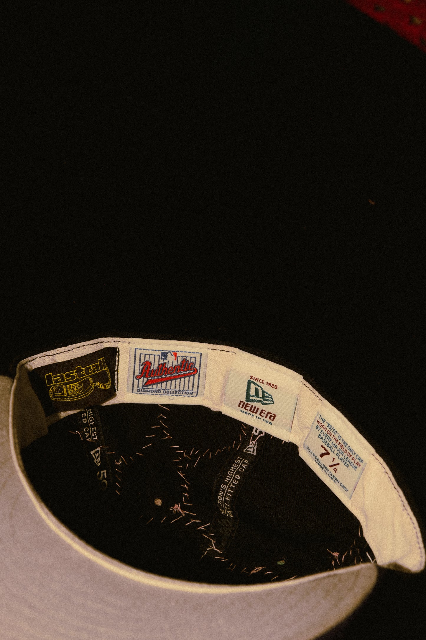 Tampa bay Rays patched fitted cap