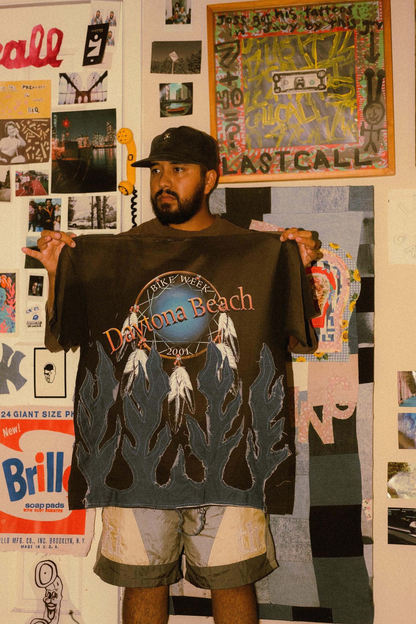 Bike week flame tee