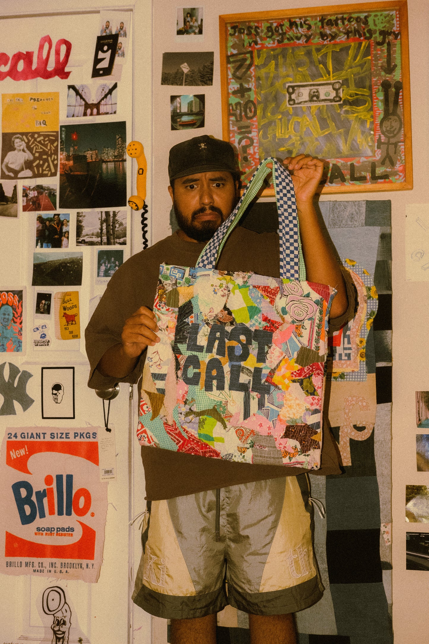 lastcall scrap tote bag