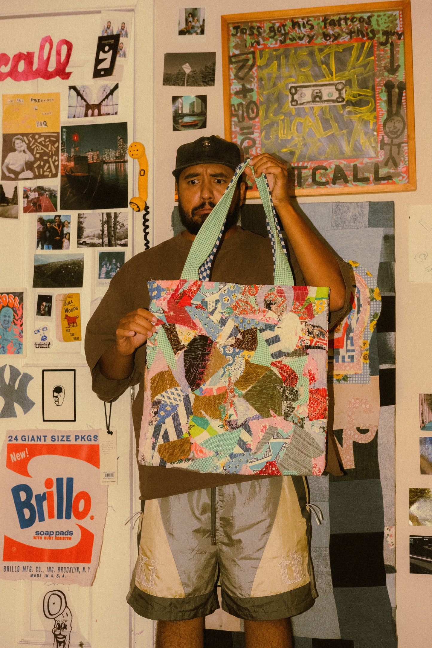 lastcall scrap tote bag