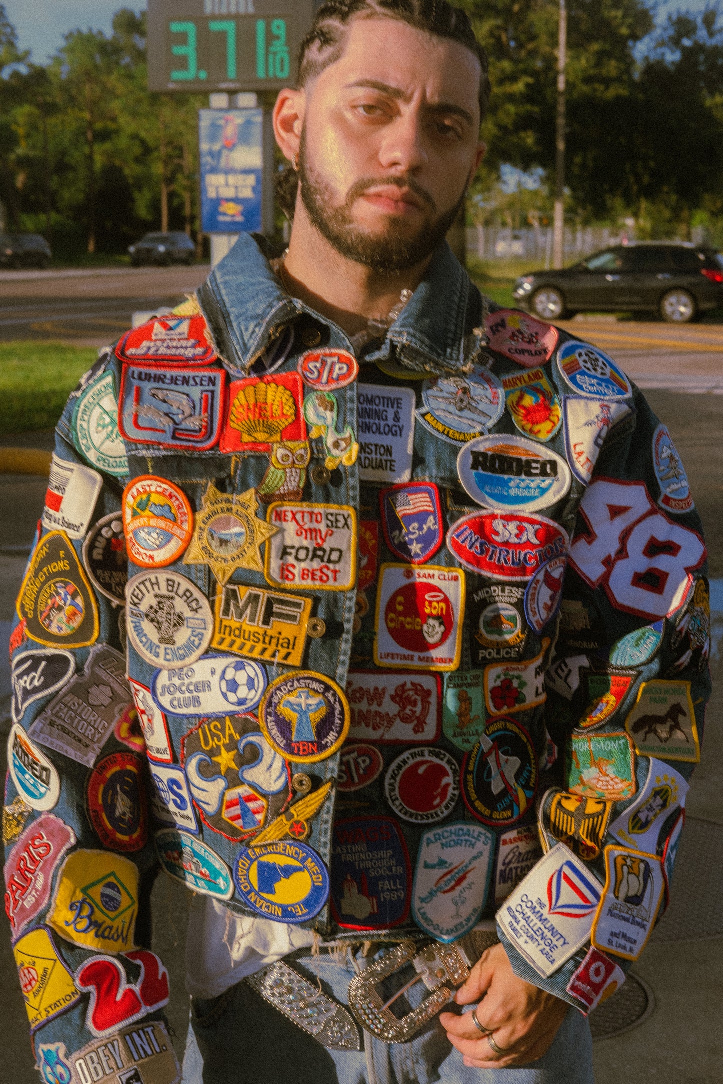 all over patch jacket (commission)