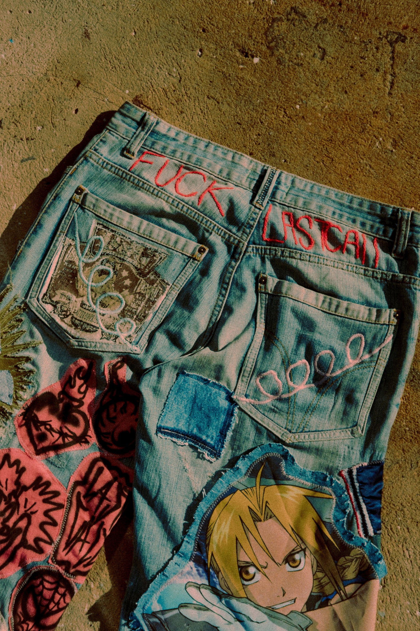 patched up crazy jeans 4