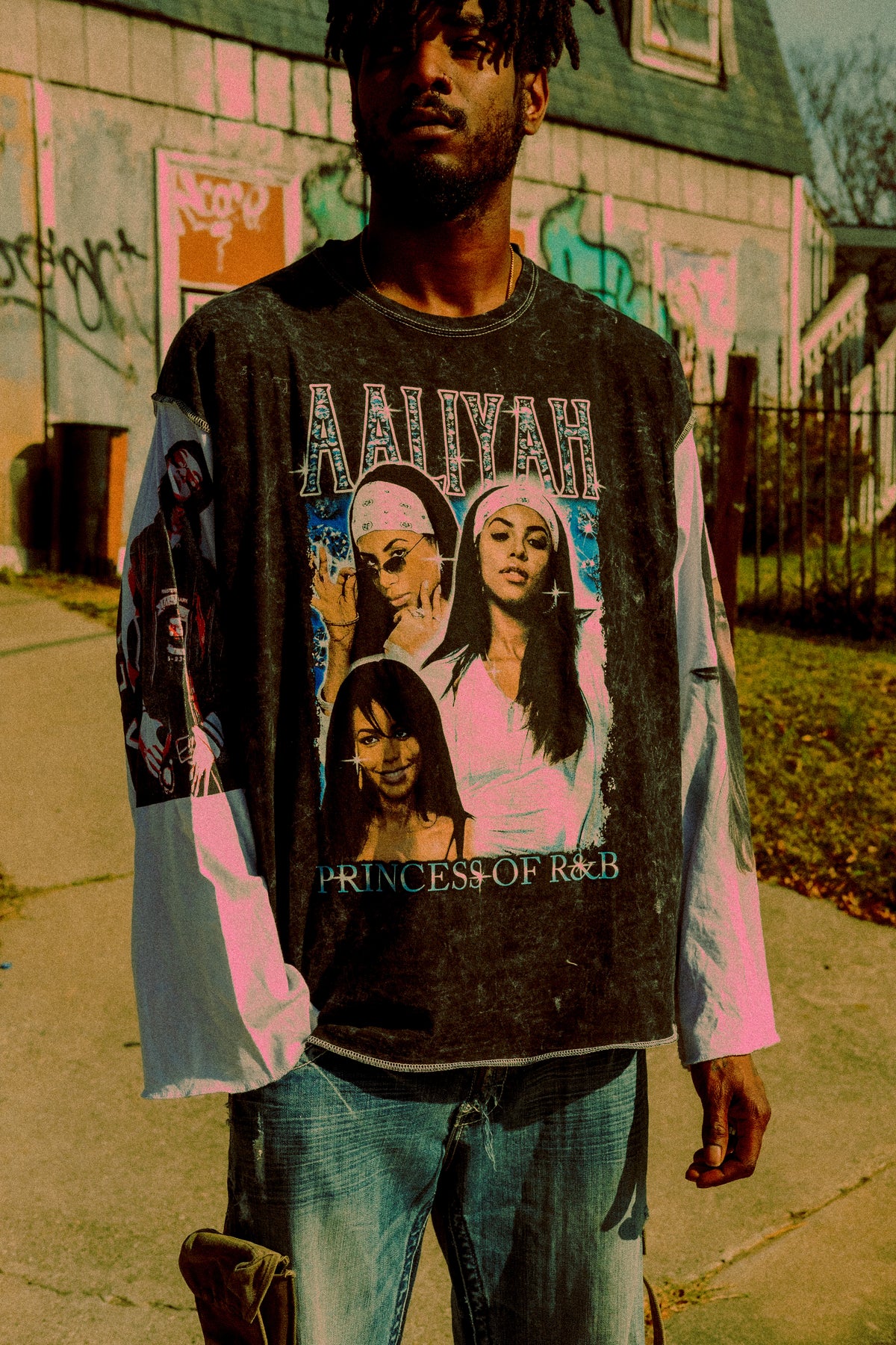 Aaliyah  longsleeve shirt