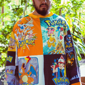 Vintage multitude Pokemon long sleeve
