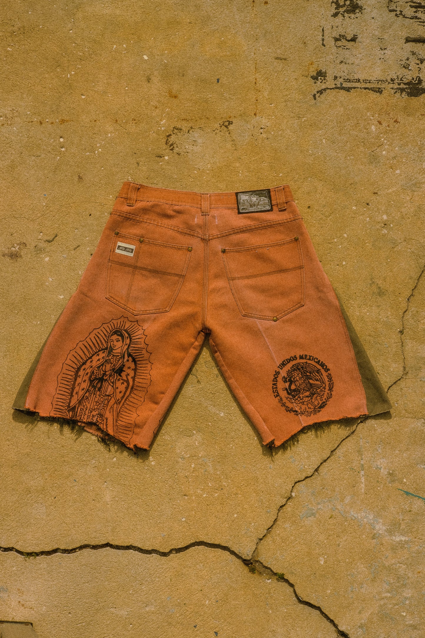 Pelle pelle altered shorts