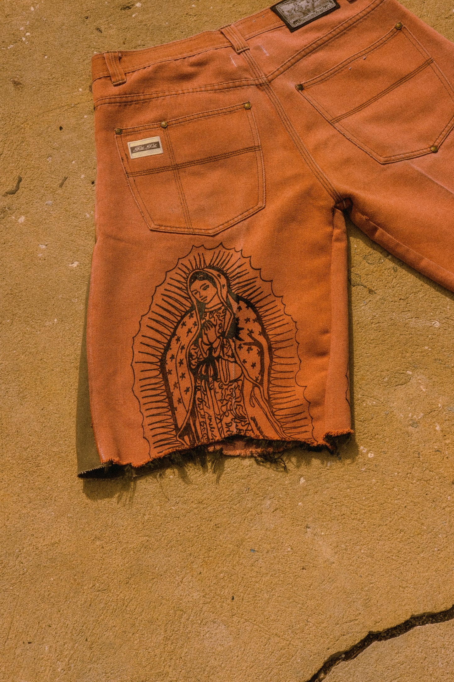 Pelle pelle altered shorts