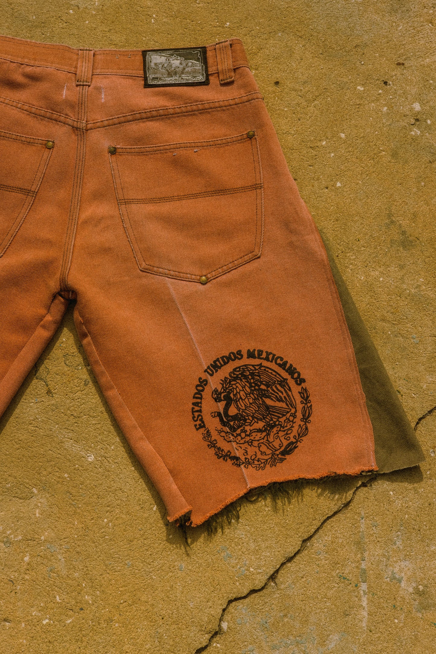 Pelle pelle altered shorts