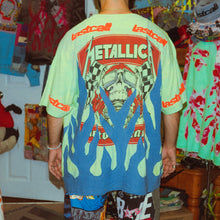 Load image into Gallery viewer, metallica flame tee