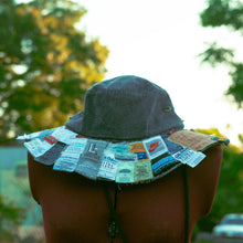 Load image into Gallery viewer, BLACK TAG PATCHED BUCKET HAT #2