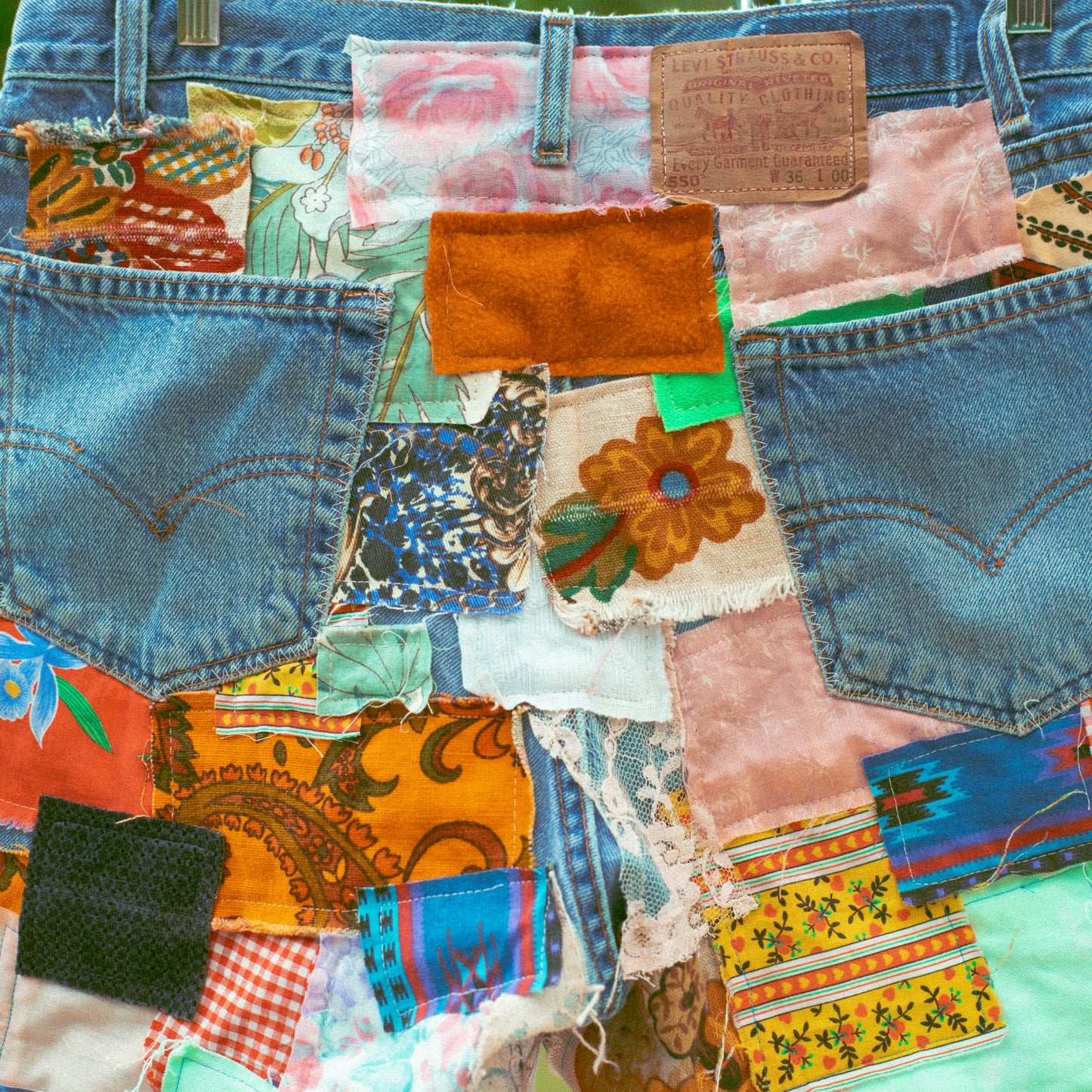 PATCHED UP SHORTS