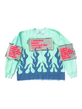 Load image into Gallery viewer, GREEN FLAME SWEATSHIRT 02