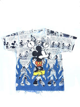 Load image into Gallery viewer, MICKEY MOUSE DENIM FLAME SHIRT