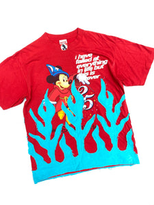 MICKEY MOUSE FLAME TEE