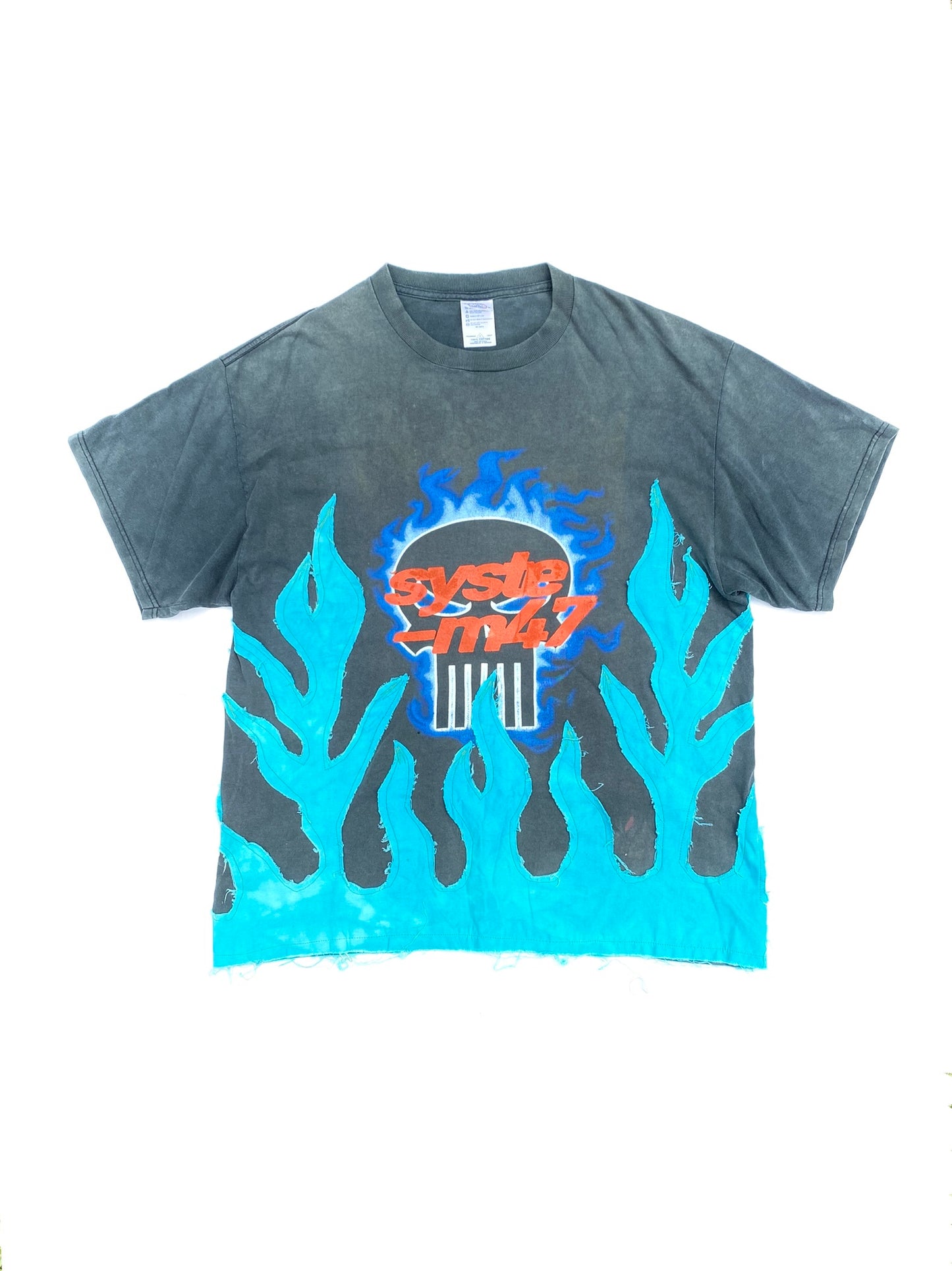 SYSTE-M47 SKULL FLAME TEE