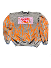 Load image into Gallery viewer, SYSTE-M47 AIRBRUSH FLAME SWEATER