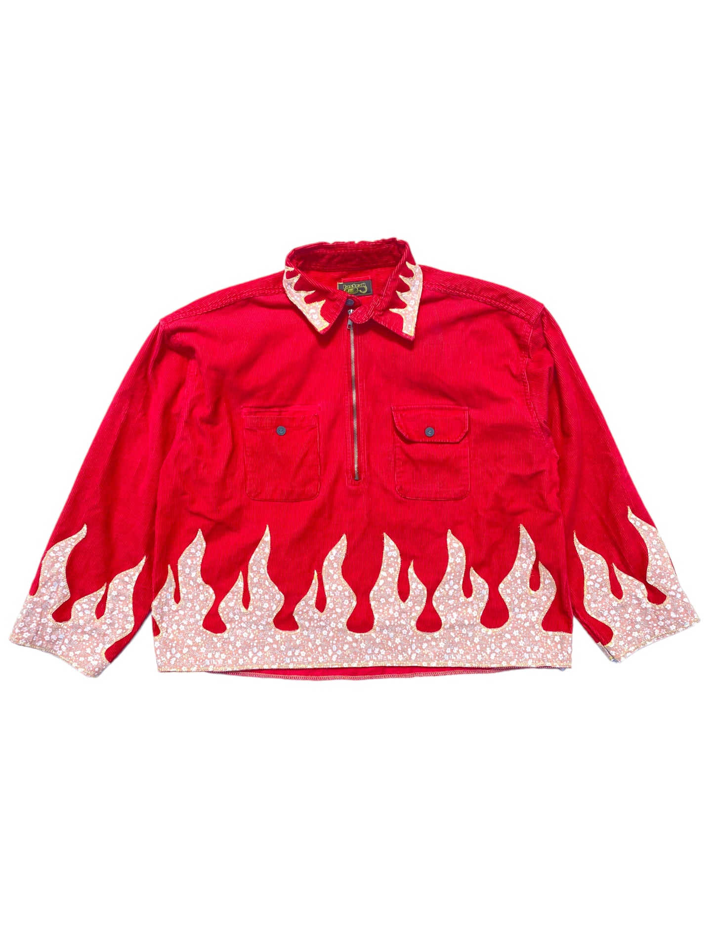 Marlboro corduroy short flame jacket
