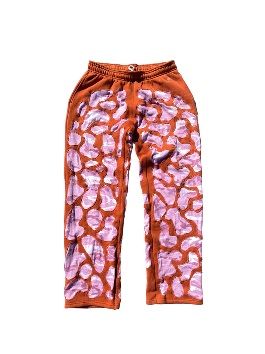 pink camo wavy swatpants