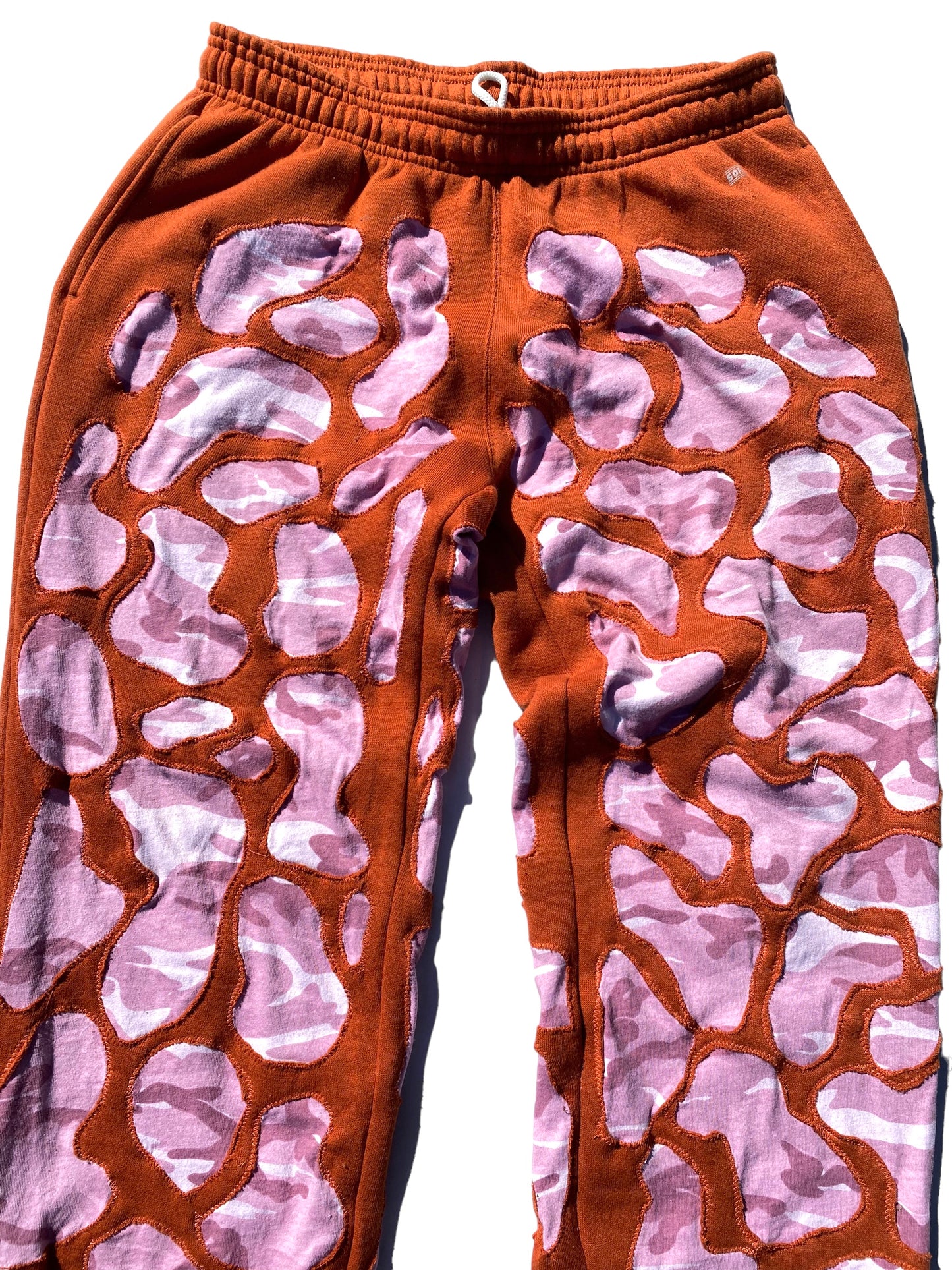 pink camo wavy swatpants