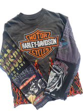 Load image into Gallery viewer, harley davidson flame longsleeve