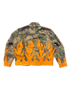 wrangler camo flame jacket