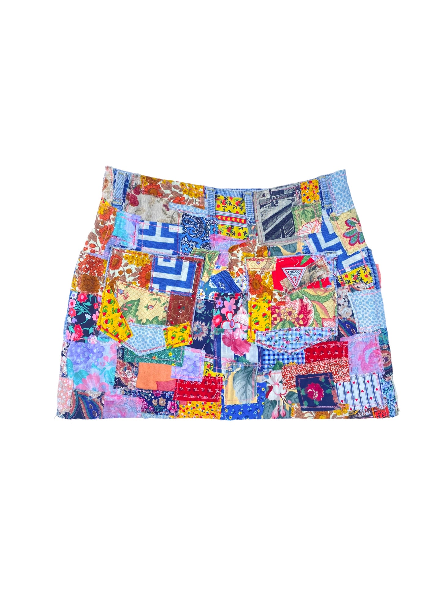 guess denim patched skirt 02