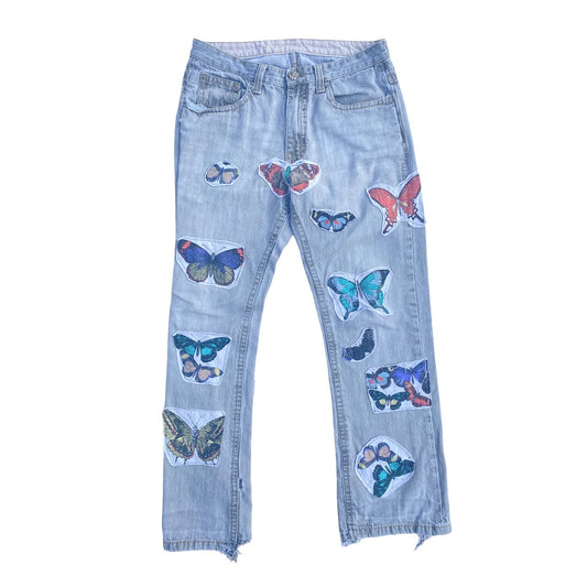 butterfly jeans