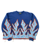 Load image into Gallery viewer, double layer flame sweater
