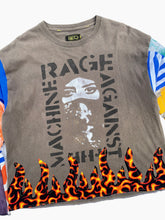 Load image into Gallery viewer, altered rage against the machines flame longsleeve tee