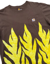 Load image into Gallery viewer, carhartt flame tee
