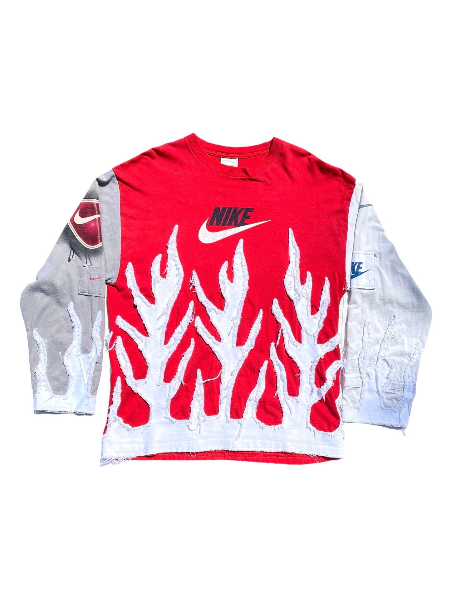 vtg nike flame shirt