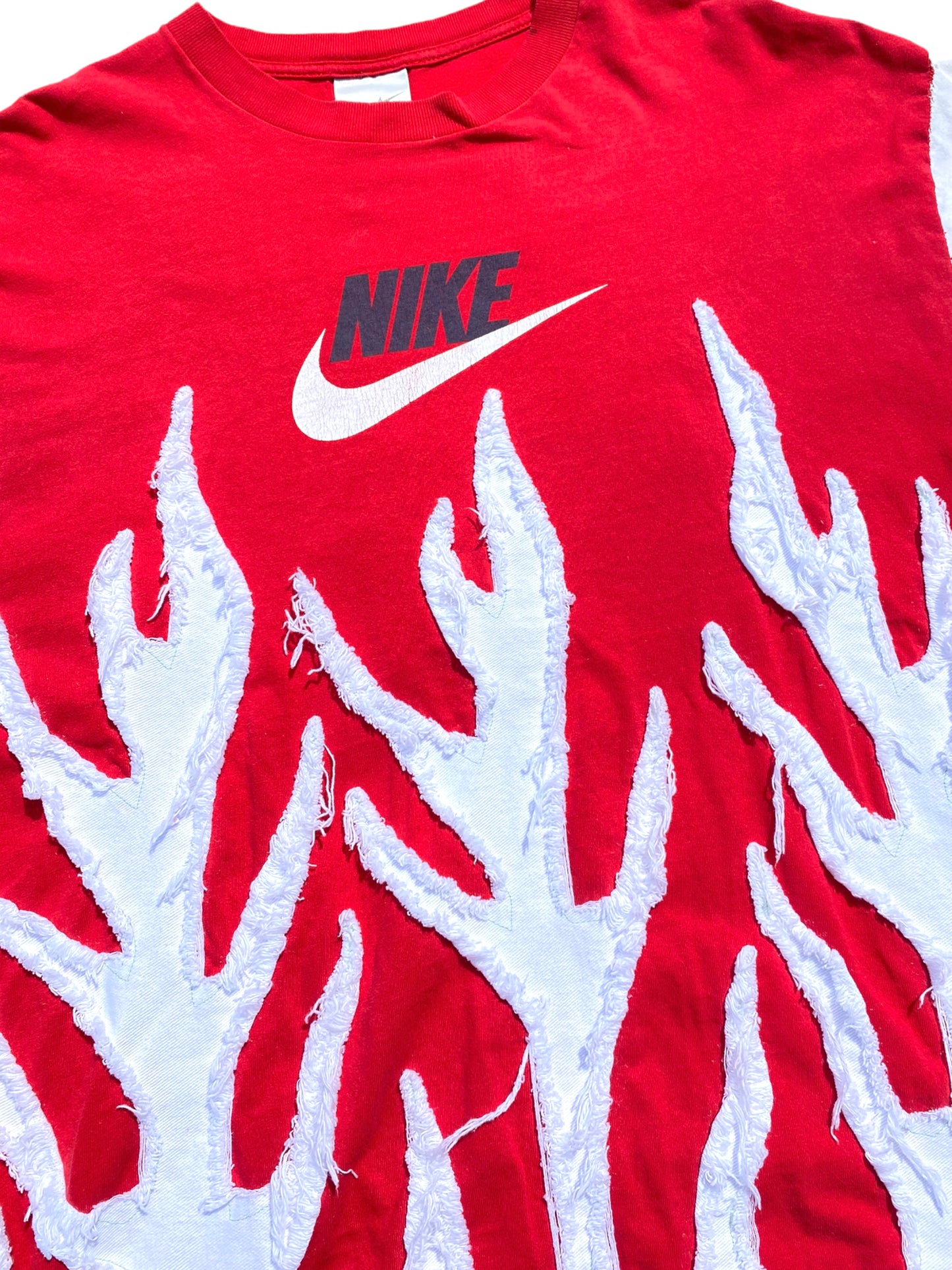 vtg nike flame shirt