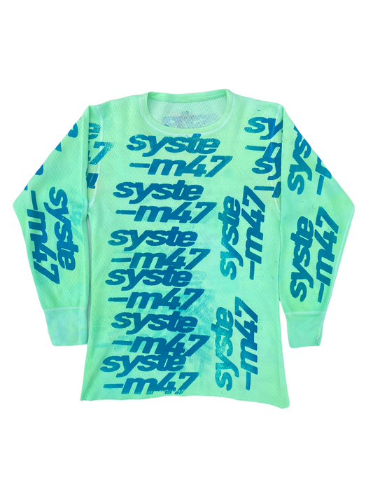 system 47 waffle longsleeve shirt