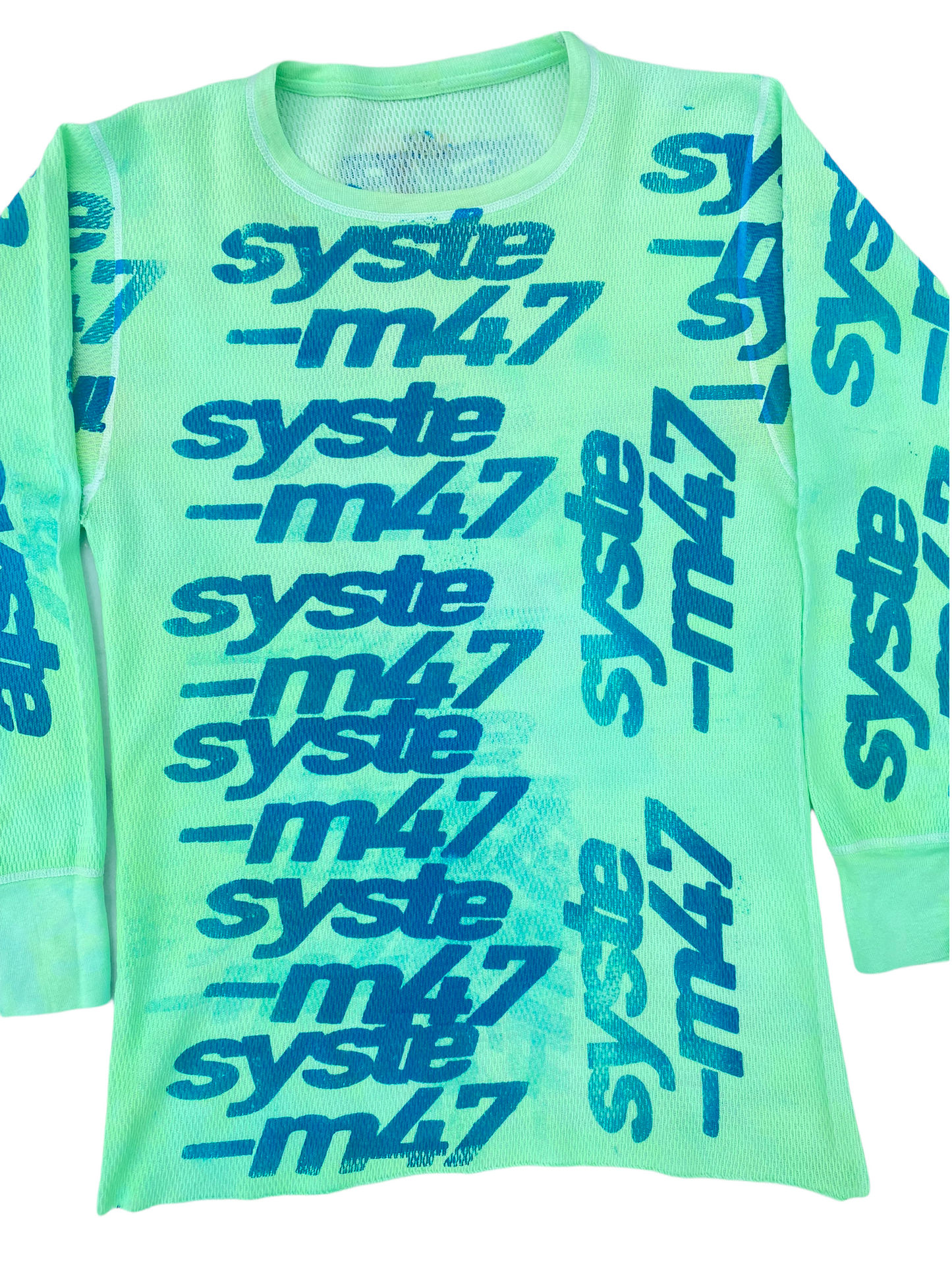 system 47 waffle longsleeve shirt