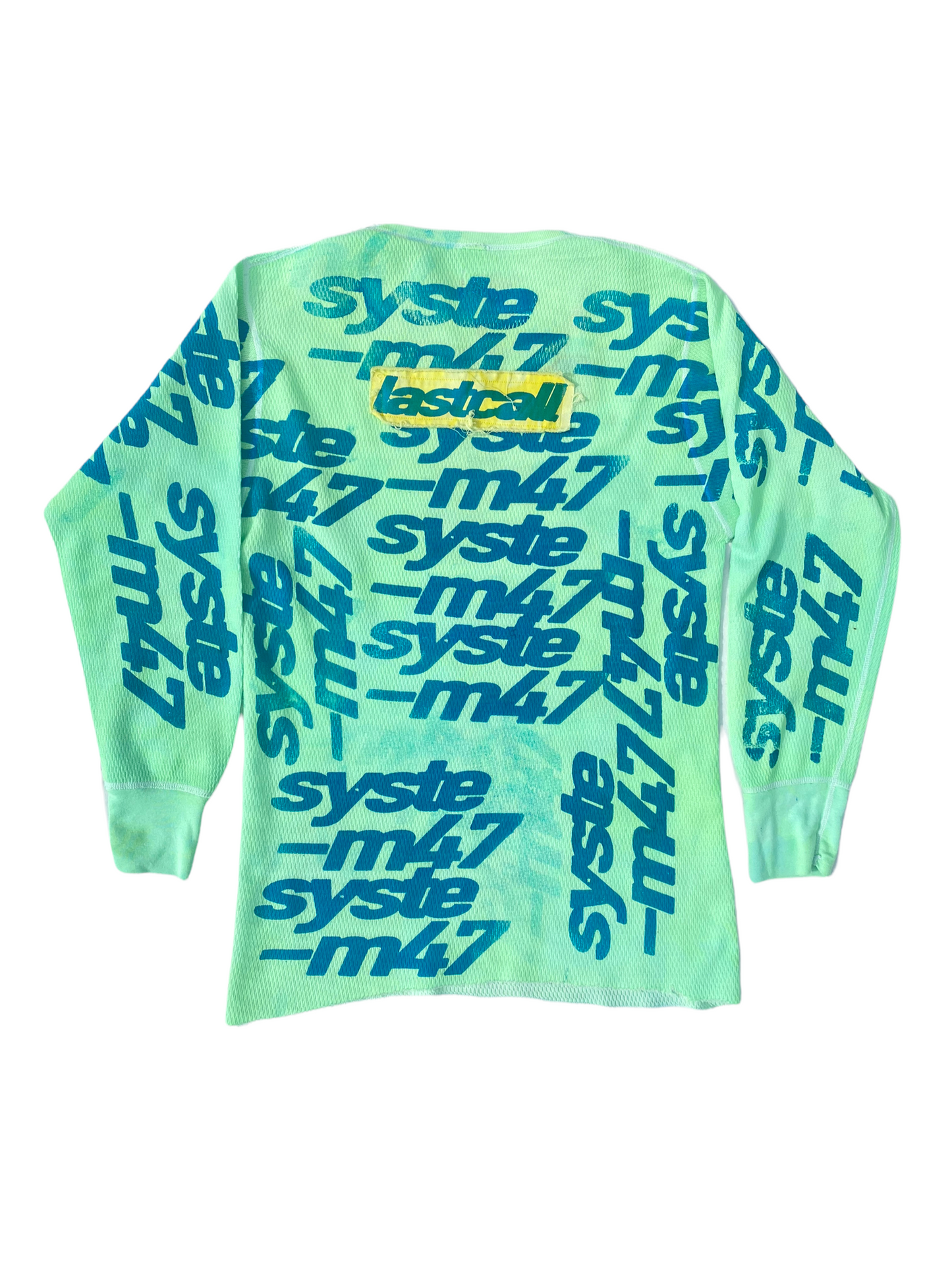 system 47 waffle longsleeve shirt