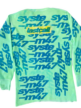 Load image into Gallery viewer, system 47 waffle longsleeve shirt