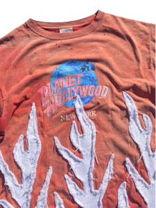 planet hollywood flame shirt