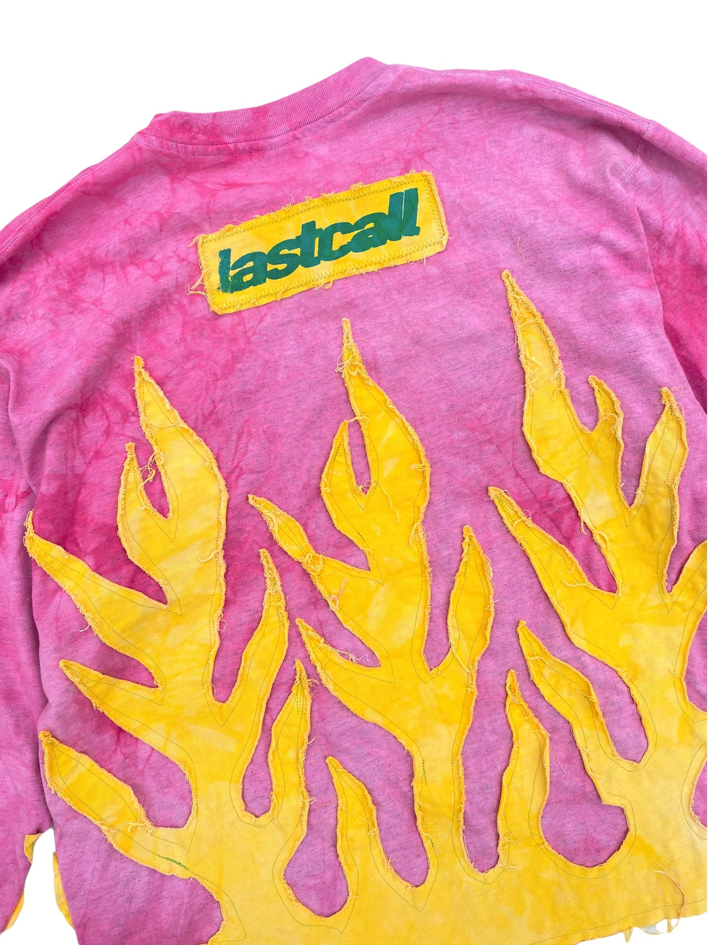 pink carhartt longsleeve flame shirt