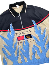 Load image into Gallery viewer, vtg bootleg tommy sport flame shirt