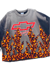 Load image into Gallery viewer, chevy sunfaded flame sweater